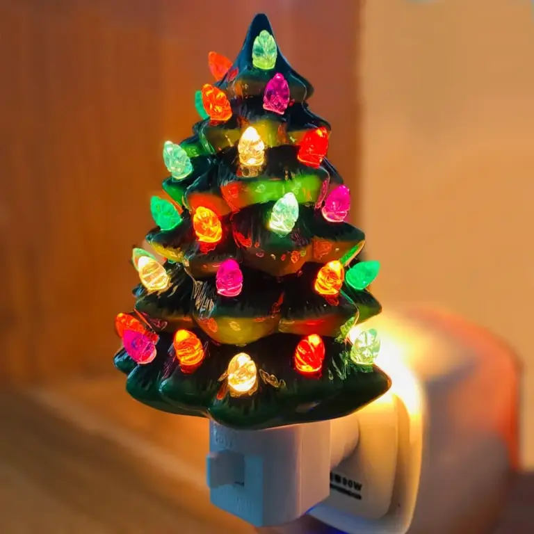 Ceramic Christmas Tree Night Light Review