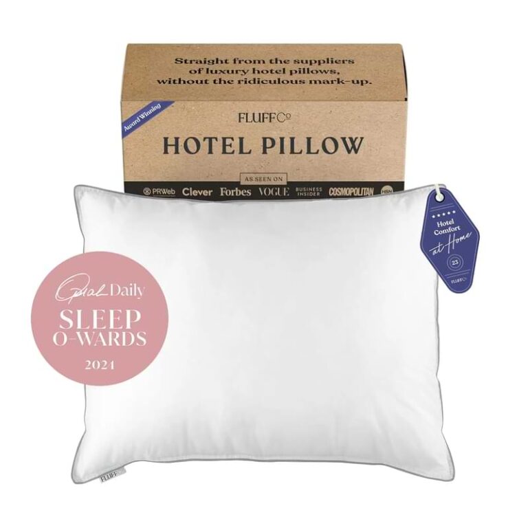 FluffCo Luxury Hotel Pillow Review