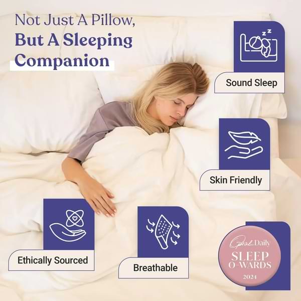 FluffCo Luxury Hotel Pillow Review2